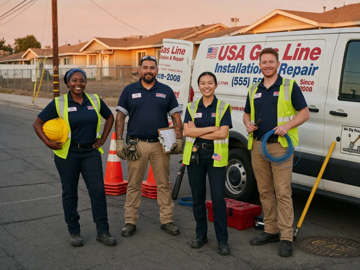 Gas Line Installation company in Manchester, OK